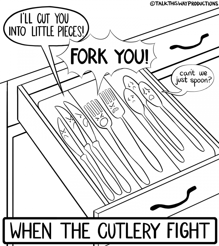 When the Cutlery Fight